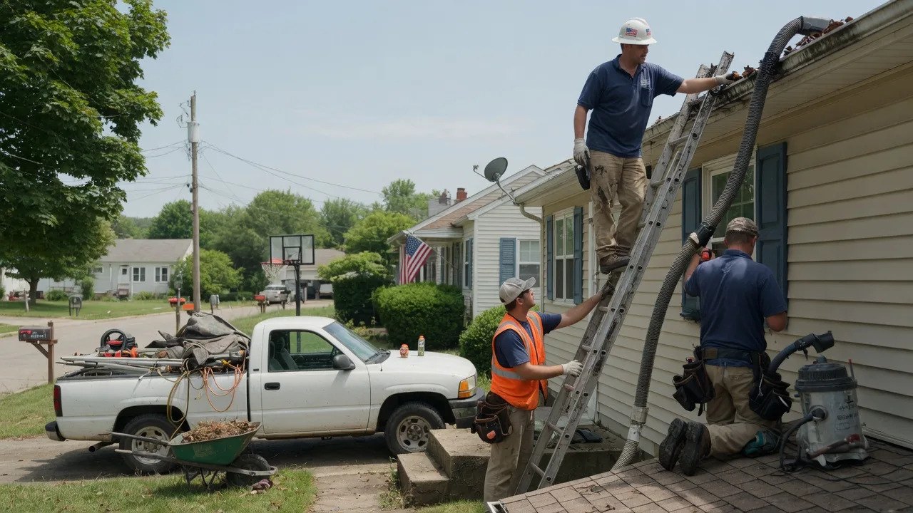 Gutter Installation in Springerton, IL near me